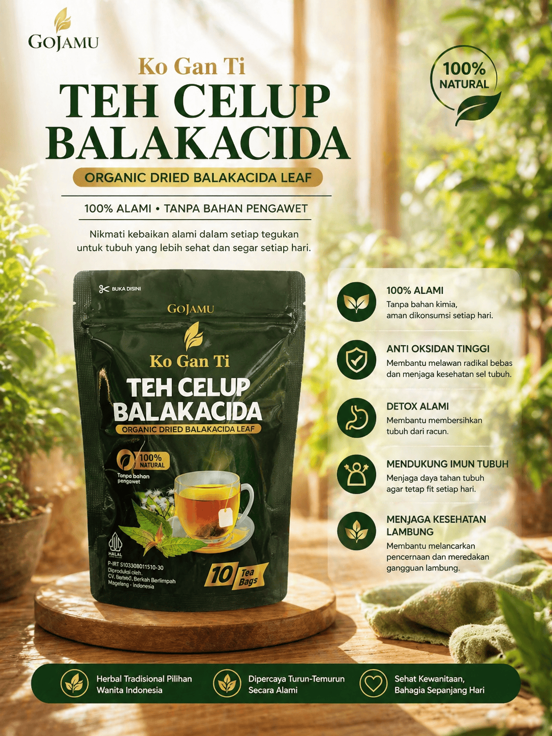 Pusat Toko Jual Balakacida Jamu Tradisional Harga Murah Kualitas Bagus Obat Sehat Anti Kanker Antioksidan Meningkatkan Imun Tubuh