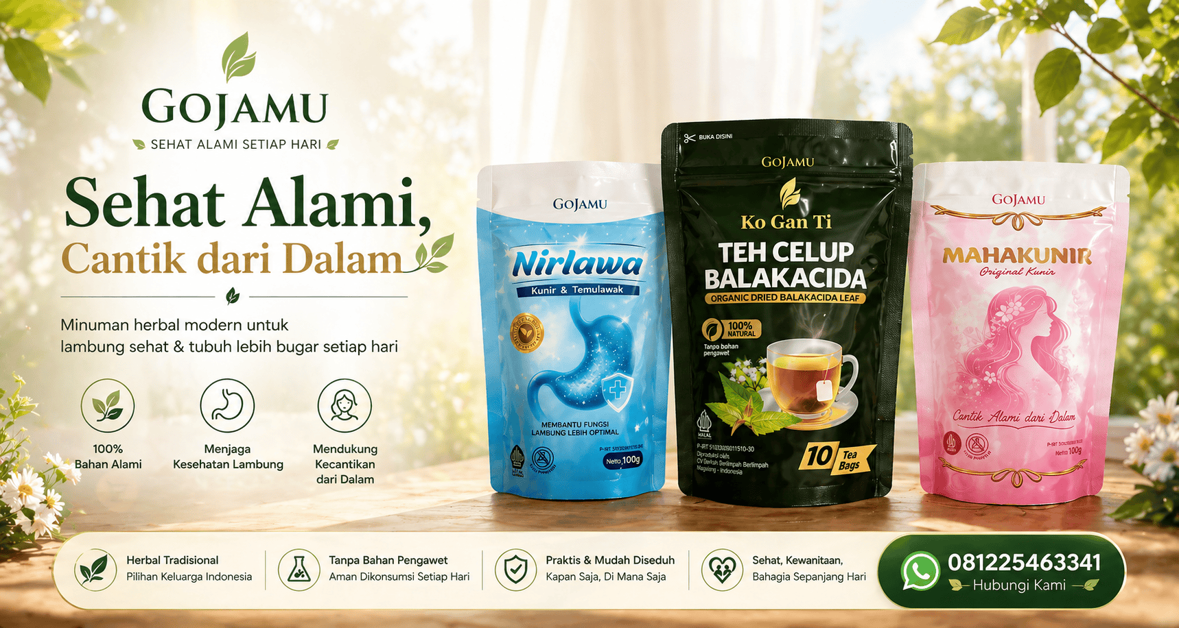 Pabrik Pusat Toko Grosir Jual Nirwala Mahakunir Balakacida Jamu Tradisional Harga Murah Kualitas Bagus Obat Herbal Alami